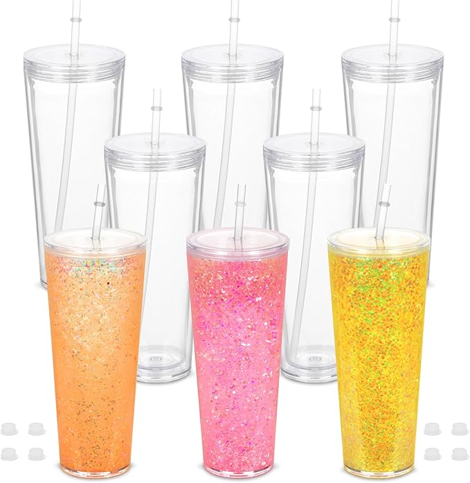 Plastic Snow Globe Tumblers