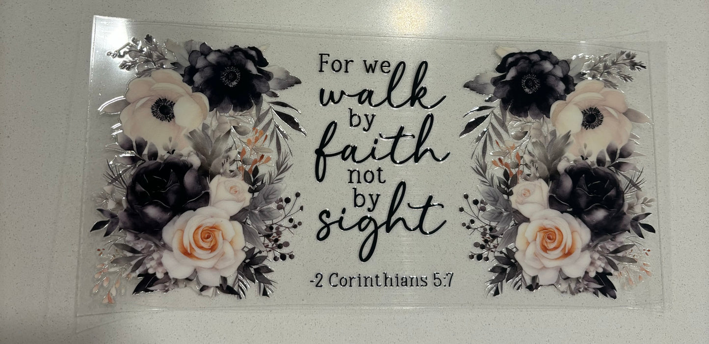 Walk by faith
