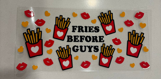 Fries before guys