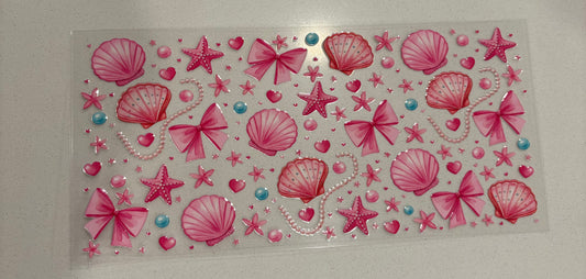 Pink sea shells